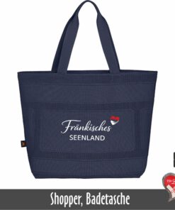 Badetasche mit Motiv Fränkisches Seenland | Tasche Fränkisches Seenland