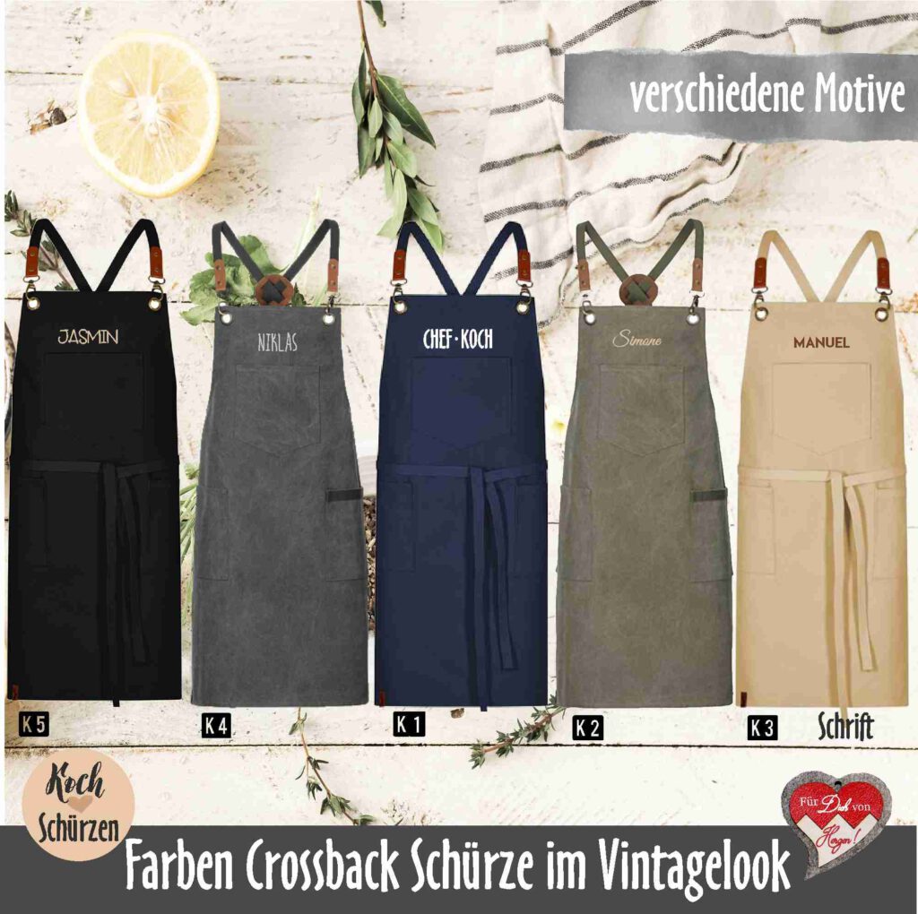 SCHÜRZE Arbeitsschürze Berufsschürze Baumwollschürze Latzschürze Garten 80x100cm