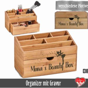 Personalisierte Vintage Holzbox | dekorative Geschenkkiste mit Gravur
