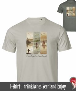 T-Shirt Fränkisches Seenland Aqua