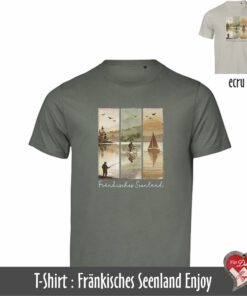 Alternative view of T-Shirt Fränkisches Seenland Aqua